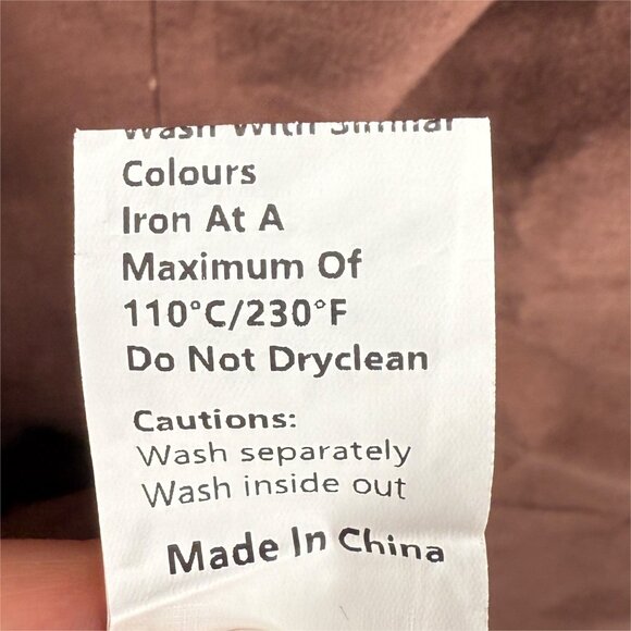 COMMENSE Asymmetric One-Shoulder Split Midi Dress in Brown M - Picture 9 of 11